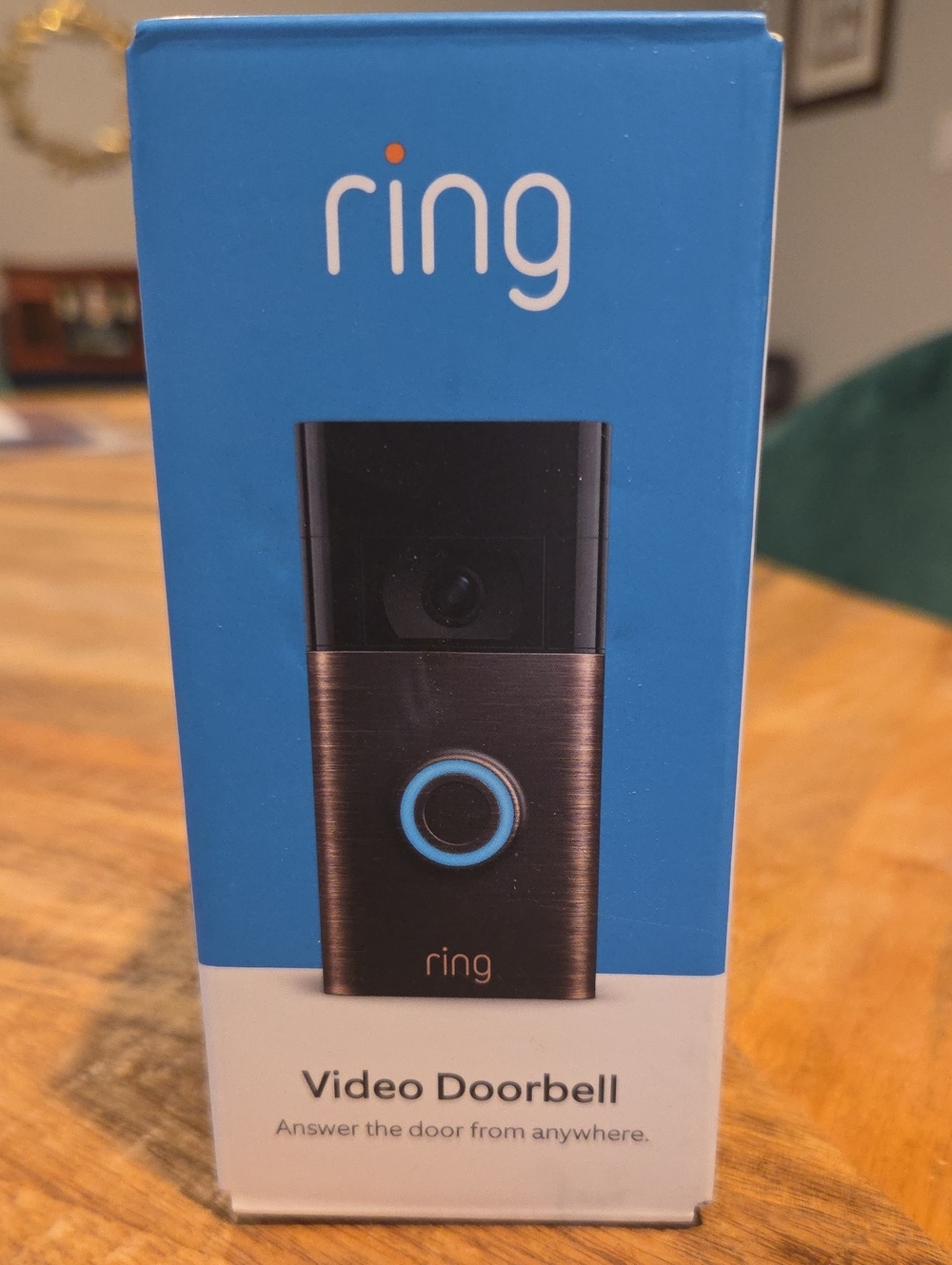 Ring Video Doorbell in Brushed Bronze